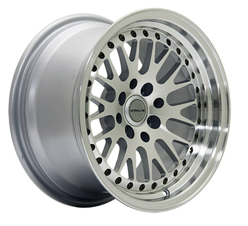 ULTRALITE UL10 16x9 - ET10 - 4x100+114.3 PCD - SILVER MACHINED FACE / UL10-1690-1SMF