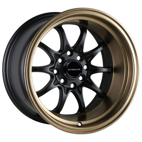 ULTRALITE UL48 15 x 9 - ET0 - 4x100+108 PCD - MATT BRONZE / UL48-1590-1MBBZ