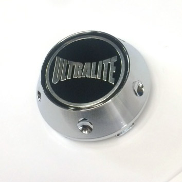 ULTRALITE ATEC 1 CHROME CENTRE CAP / ULAT1-CAP-CHR