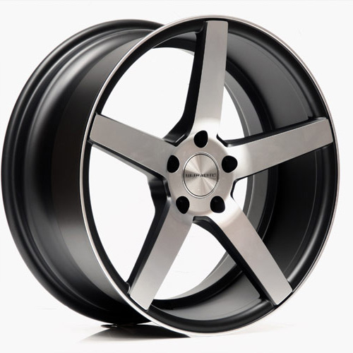 ULTRALITE CV3 19x9.5 - ET33 - 112x5 PCD - MATT BLACK MATT MACHINED / ULCV3-1995-1BMF