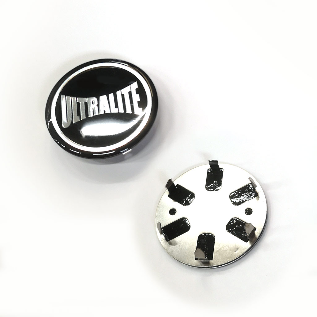 ULTRALITE EVOLVE CENTRE CAP - FLAT GEL CAP WITH STAINLESS STEEL BACKING / ULEVO-CAP