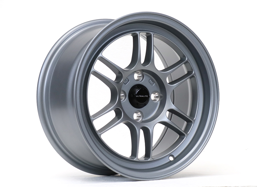 ULTRALITE F1 - 15 x 7.5 INCH - ET30 - 100 x 4 PCD - MATT GREY / ULF1-1575-1FGM