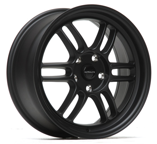 ULTRALITE F1 17x7.5 INCH - ET42 - 5x114.3 PCD - FLAT MATT BLACK / ULF1-1775-2FB