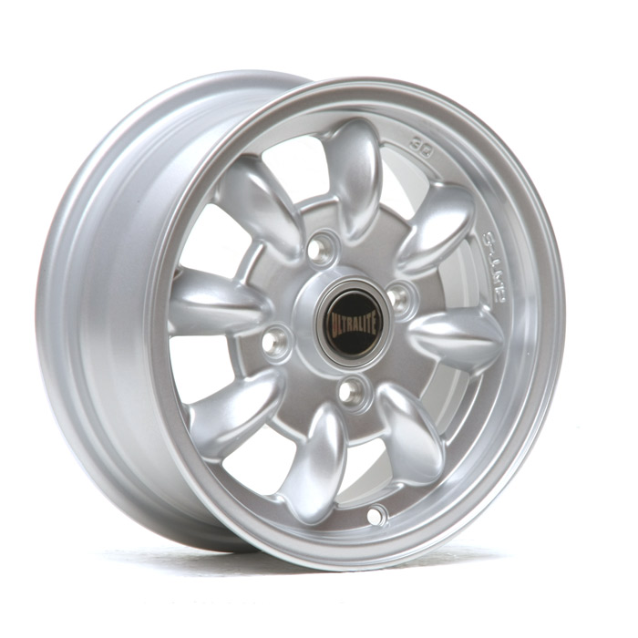 ULTRALITE MINI WHEELS 12x5J - ET30 - 4 X 101.6 PCD - SILVER / ULML1