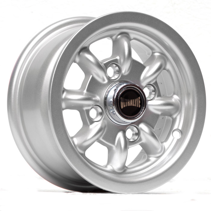 ULTRALITE RALLY  10 x 4.5 INCH  - ET34 101.6 x 4    SILVER METALLIC / ULML6S