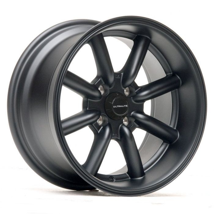 ULTRALITE TB - 15x8 INCH - ET0 - 100x4 PCD -  FLAT MATT BLACK / ULTB-1580-1FB